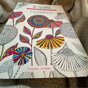 3D Coloring Book - Flowers